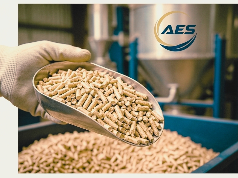 Detail Wood Pellet AES